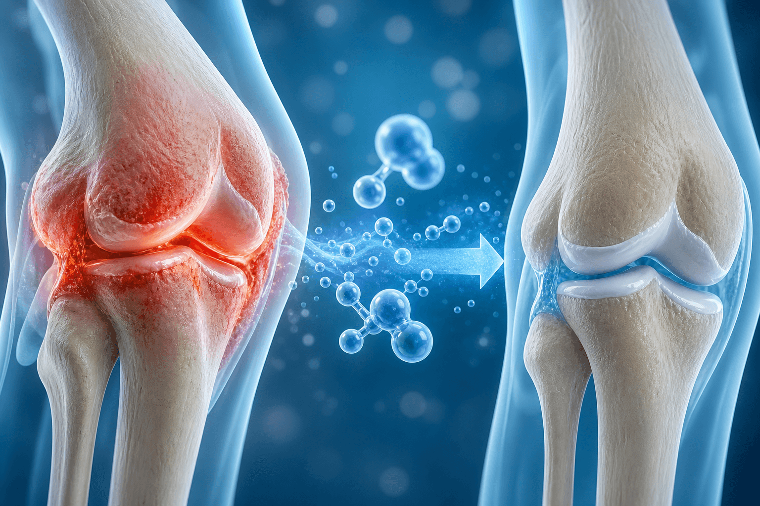 Concept de tratament articular cu ozonoterapie